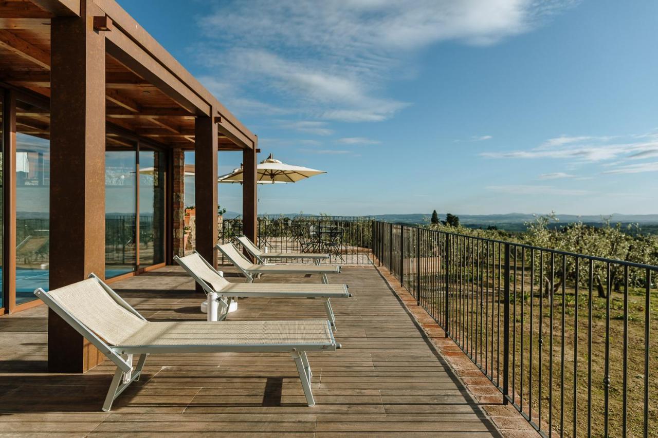Borgo Villa A Sesta San Gusme Exterior foto