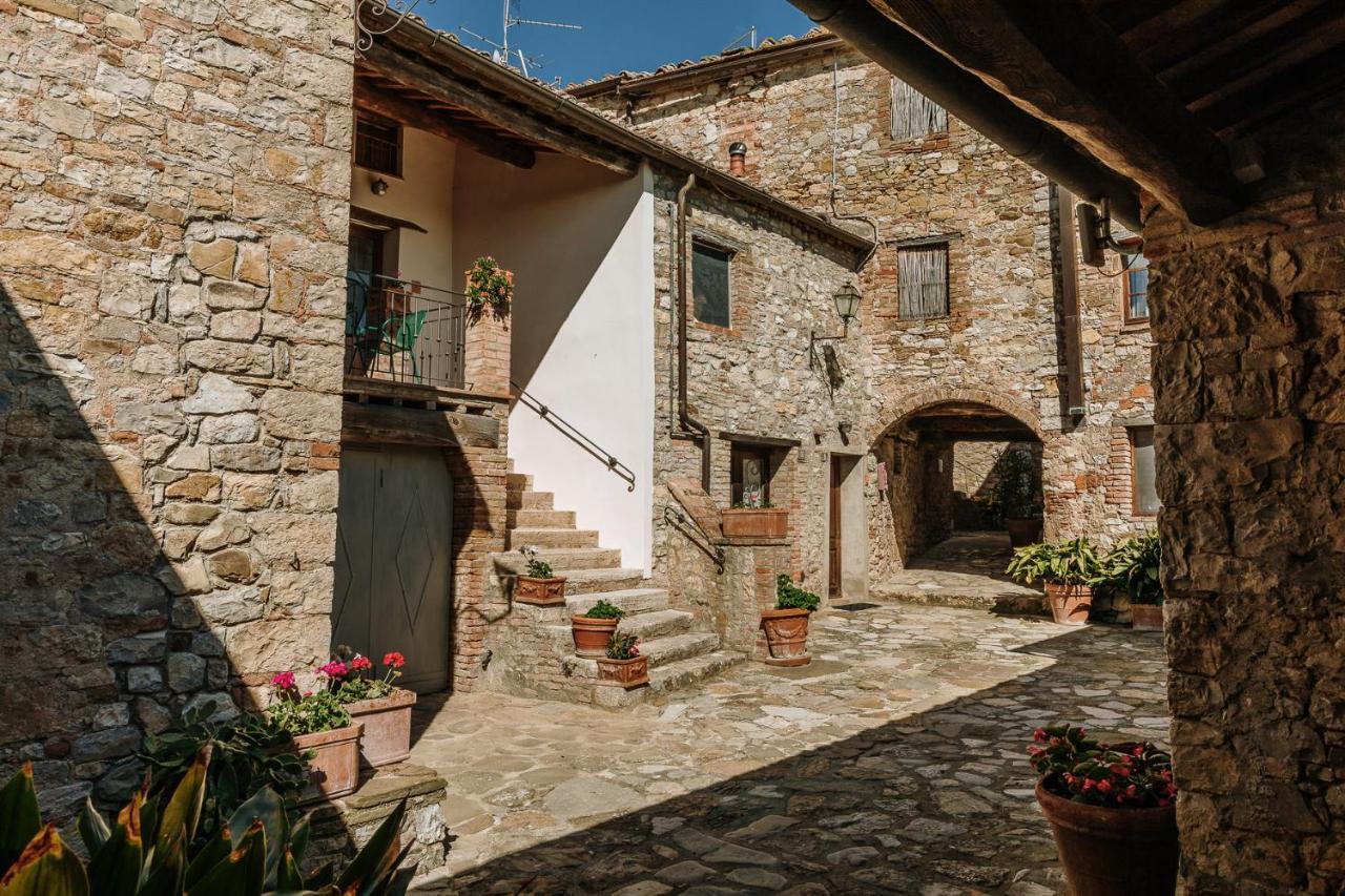 Borgo Villa A Sesta San Gusme Exterior foto