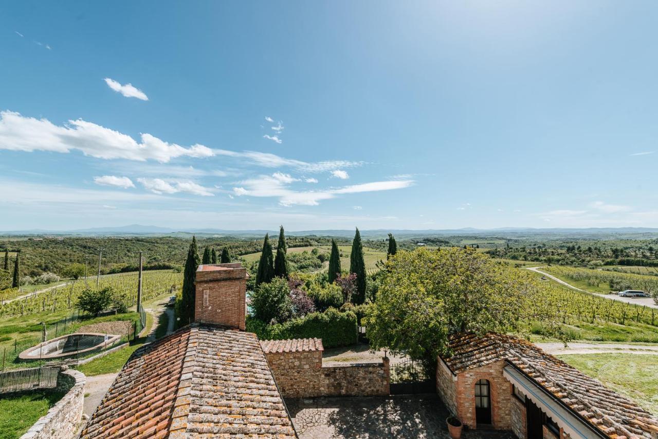 Borgo Villa A Sesta San Gusme Exterior foto